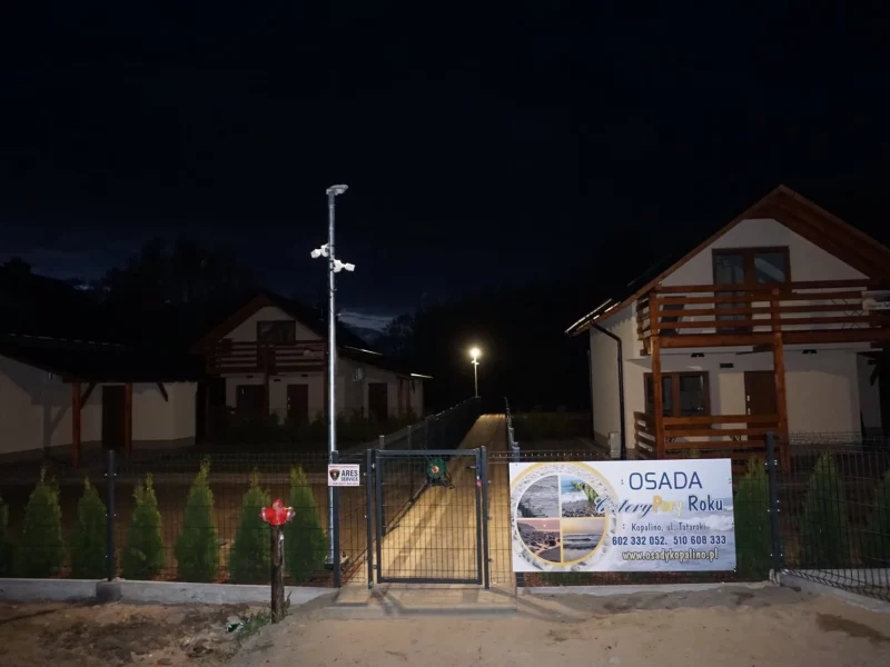 Osady nocą